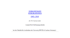 Desktop Screenshot of peter-gerlach.eu