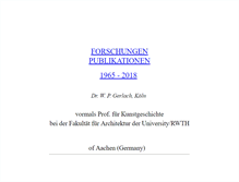 Tablet Screenshot of peter-gerlach.eu